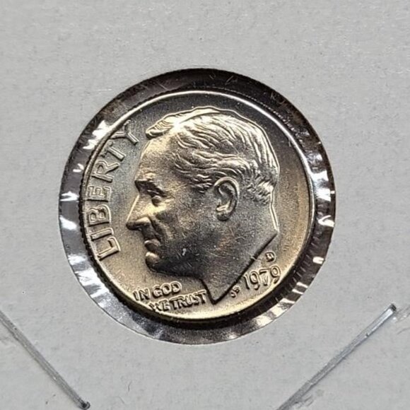 Lot of 12 Roosevelt Dimes... Uncirculated... In Protective Holders - Picture 5 of 7